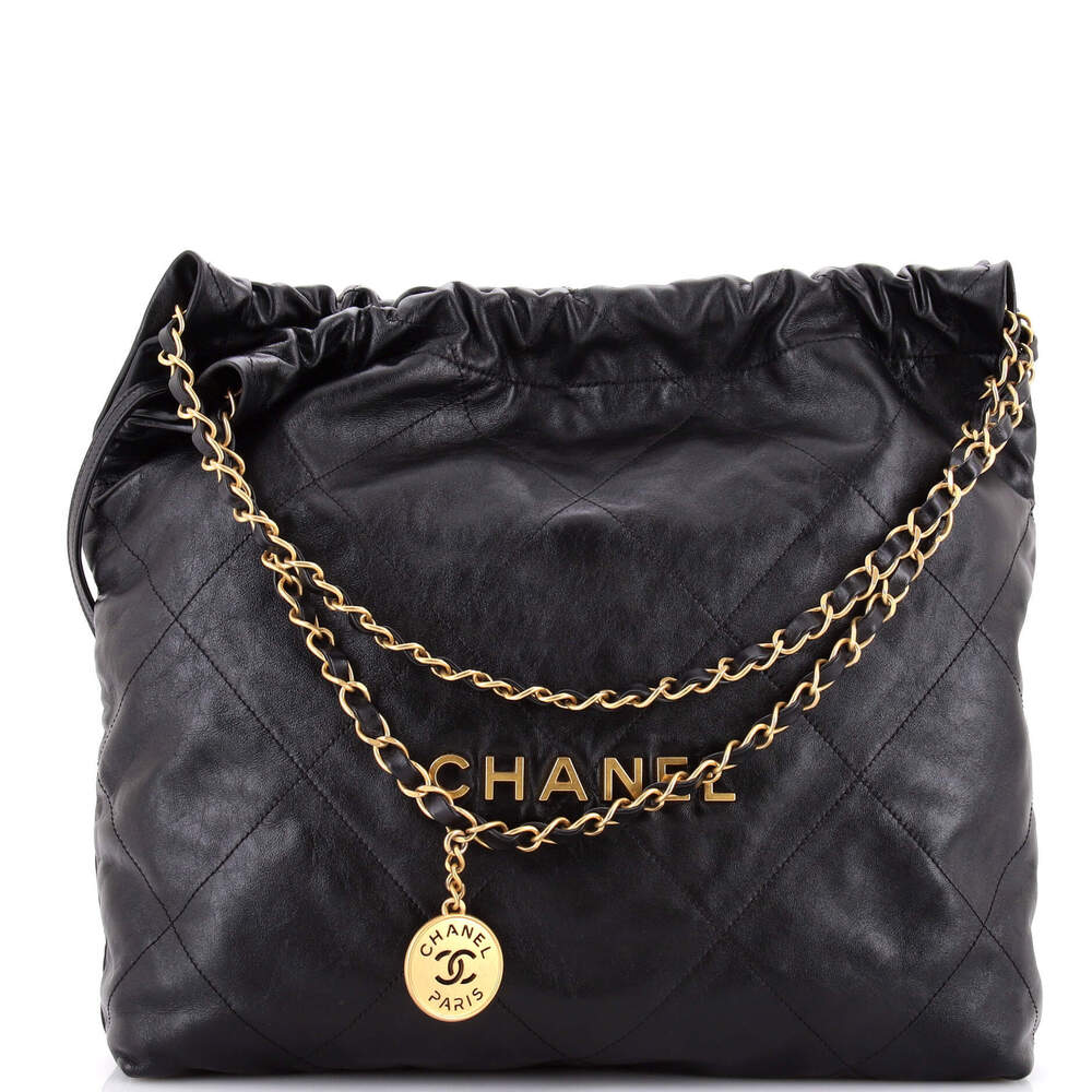 Chanel Medium 22 Chain Hobo Quilted Calfskin